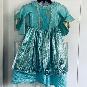 Girl's Princess satin dress